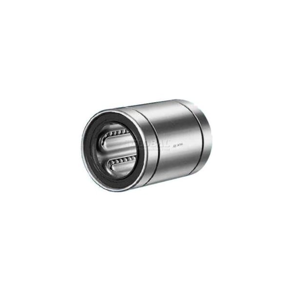 Nippon Bearing NB Corp Stainless Steel Closed Linear Bearing W/Resin Retainer, 1/2inID, 1.25inL SWS8G - main